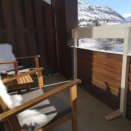 Apartamento Au Pied Des Pistes Avec Parking Entierement Renove Huez Exterior foto