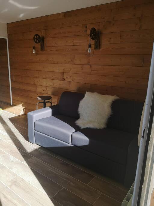 Apartamento Au Pied Des Pistes Avec Parking Entierement Renove Huez Exterior foto